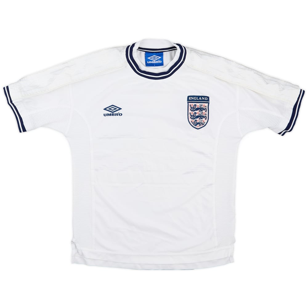 1999-01 England Home Shirt - 7/10 - (Y)