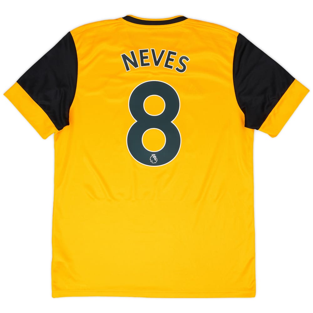 2020-21 Wolves Home Shirt Neves #8 - 9/10 - (L)