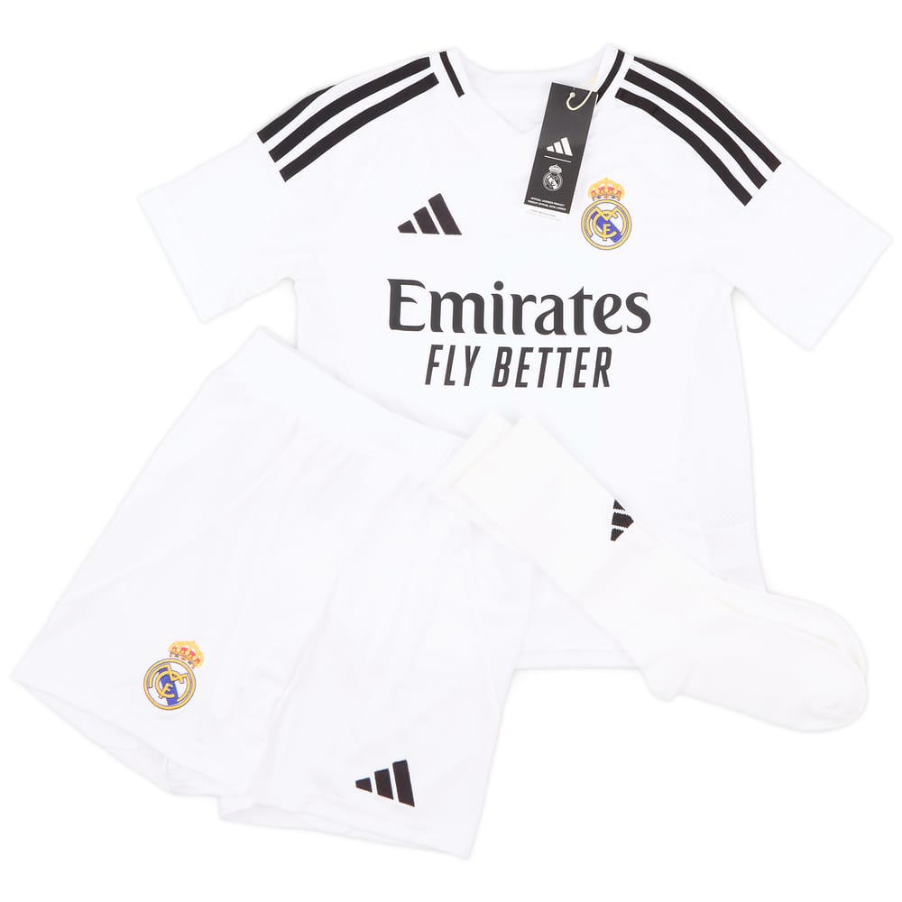 2024-25 Real Madrid Home Full Kit Mbappe #9 (S.Boys)