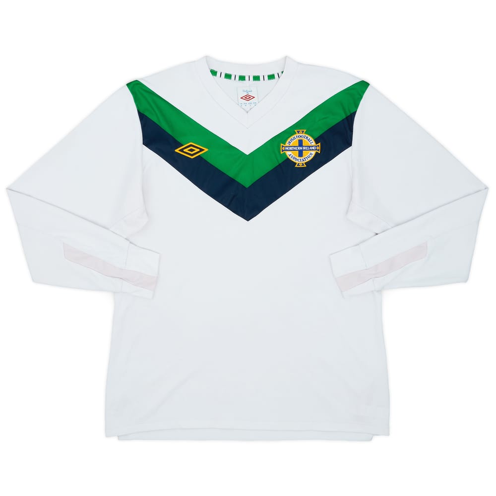 2011-12 Northern Ireland Away L/S Shirt - 7/10 - (M)