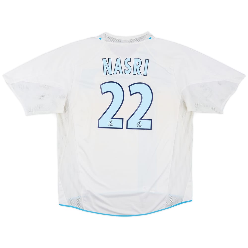 2004-05 Olympique Marseille Home Shirt Nasri #22 - 6/10 - (XL)