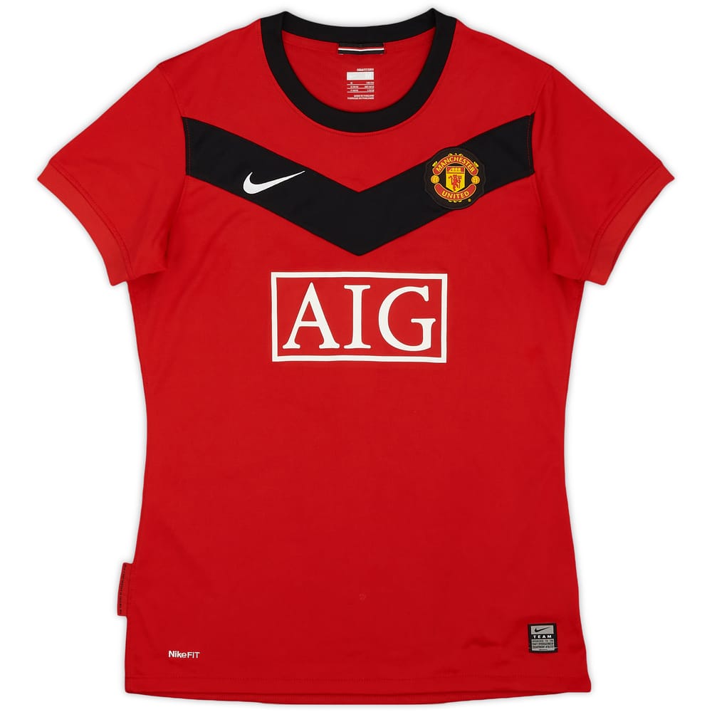 2009-10 Manchester United Home Shirt - 7/10 - (Women's M)