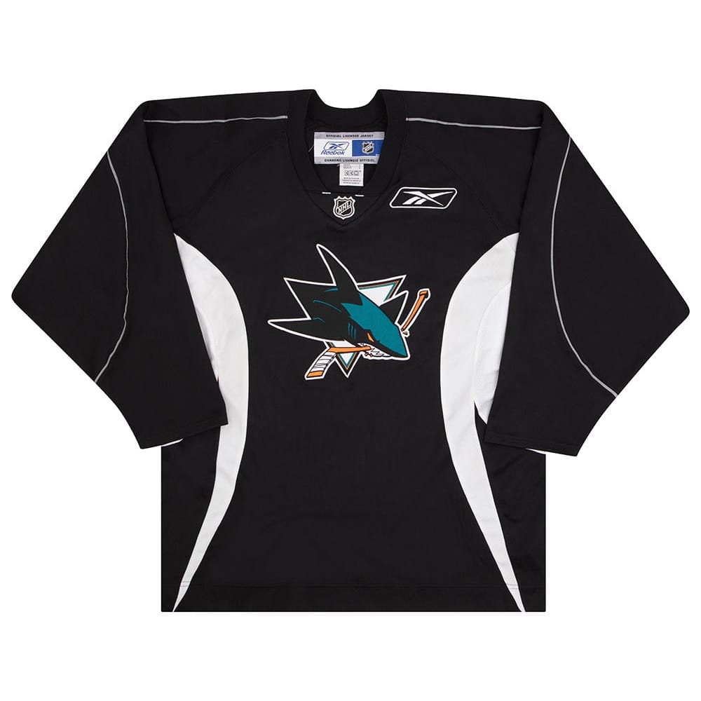 2007-11 San Jose Sharks Reebok Training Jersey L