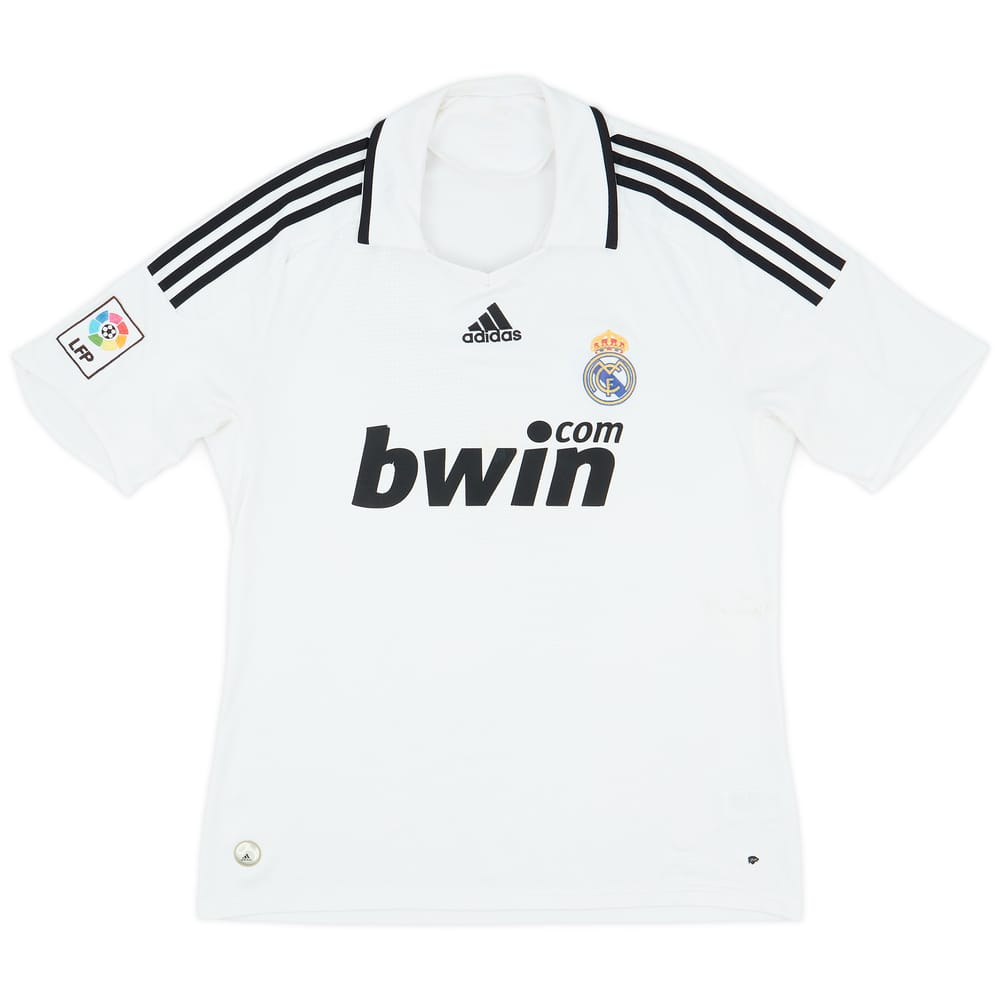 2008-09 Real Madrid Home Shirt - 5/10 - (L)