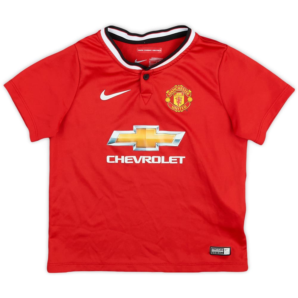2014-15 Manchester United Home Shirt - 8/10 - (4-5 Years)