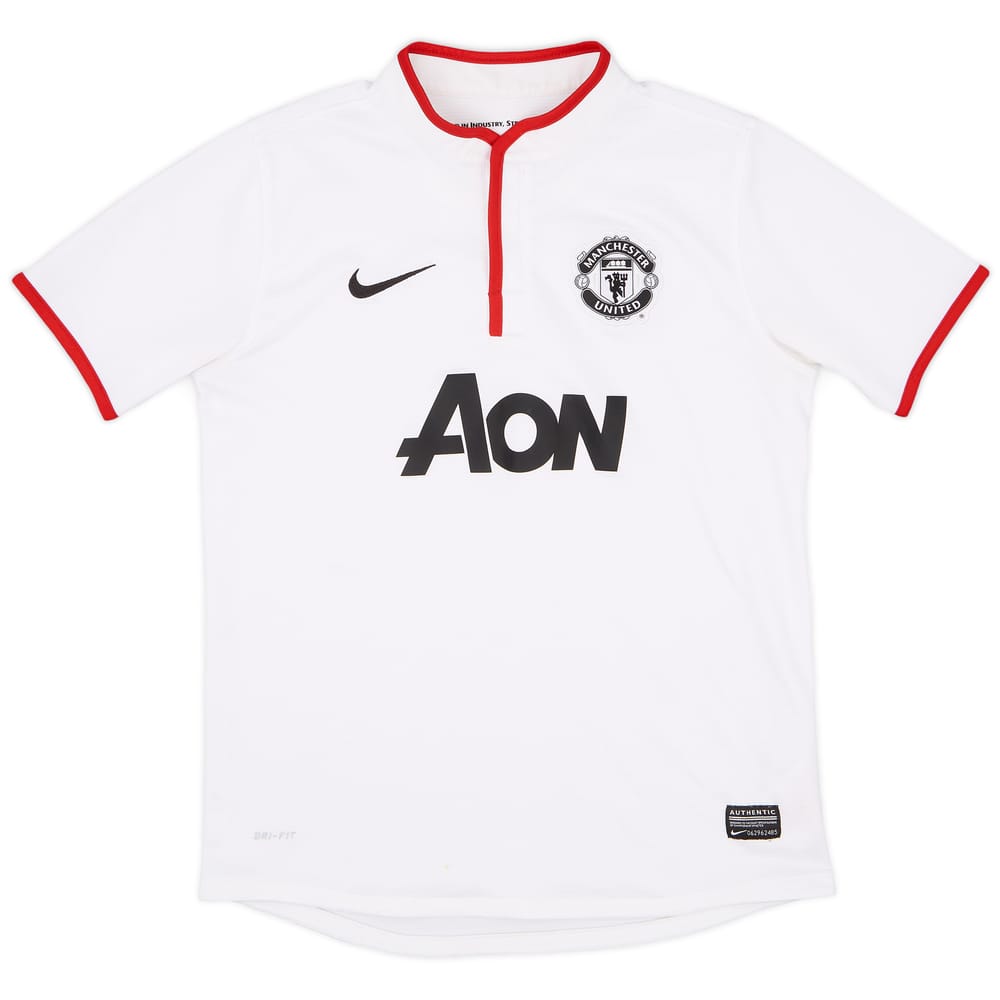 2012-14 Manchester United Away Shirt - 8/10 - (L.Boys)