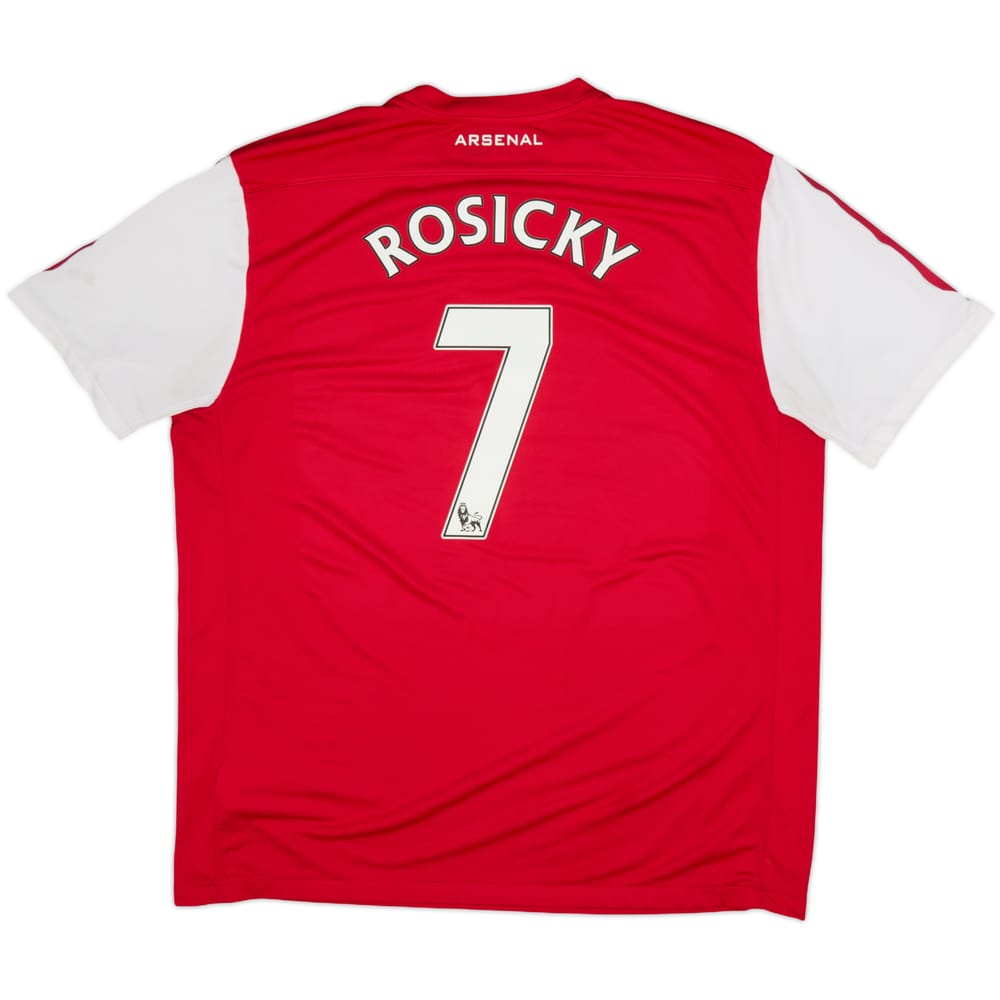 2011-12 Arsenal Home Shirt Rosicky #7 - 4/10 - (XXL)