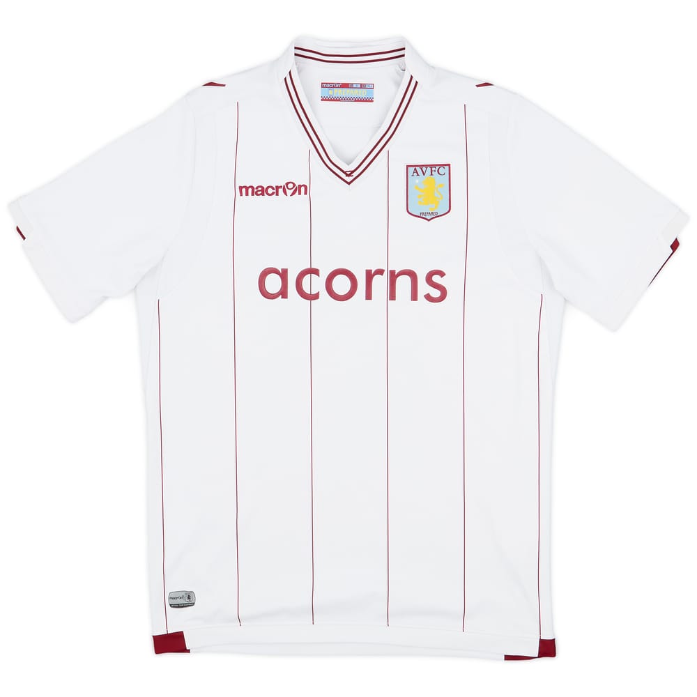 2014-15 Aston Villa Away Shirt - 8/10 - (XL.Boys)