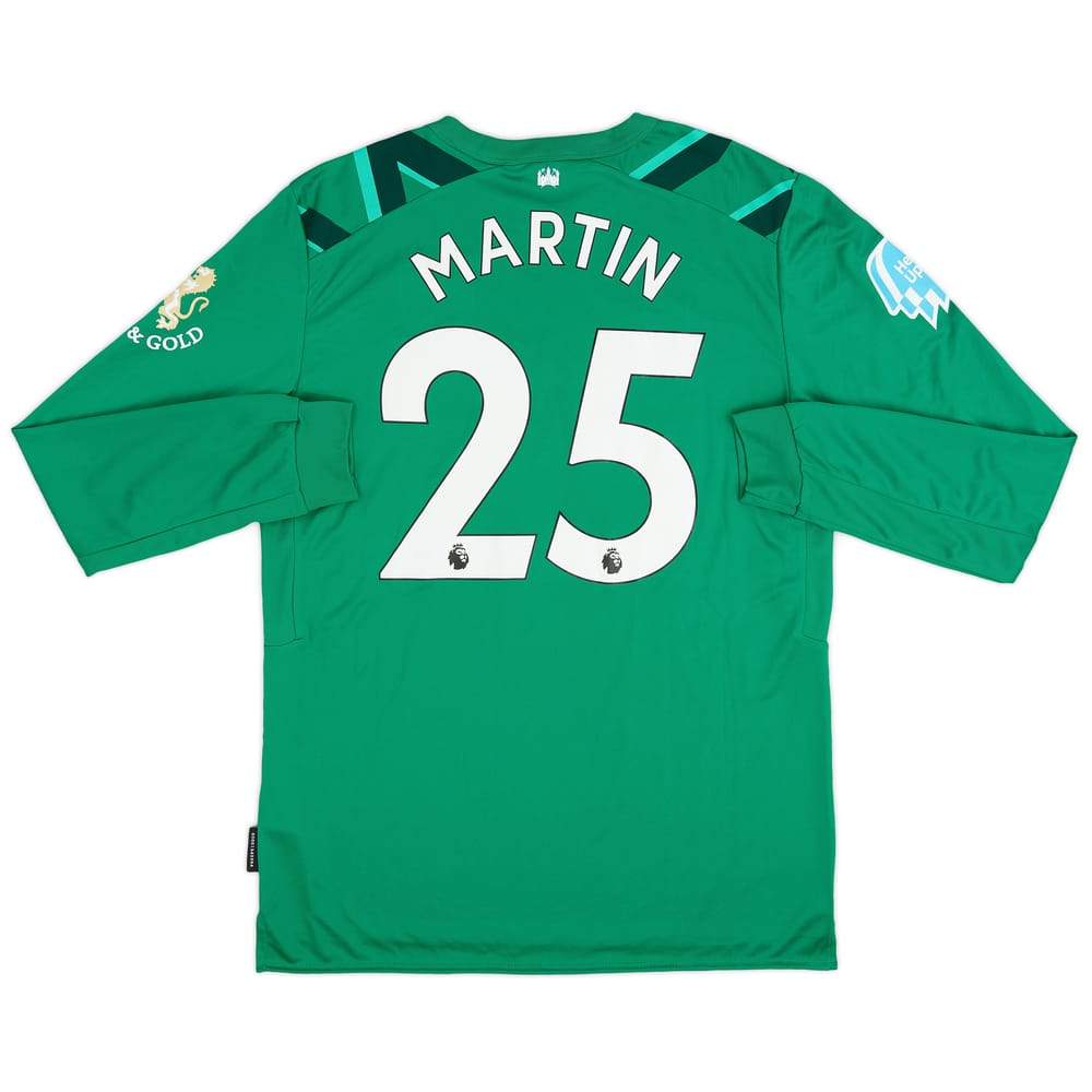 2019-20 West Ham Match Issue GK Shirt Martin #25