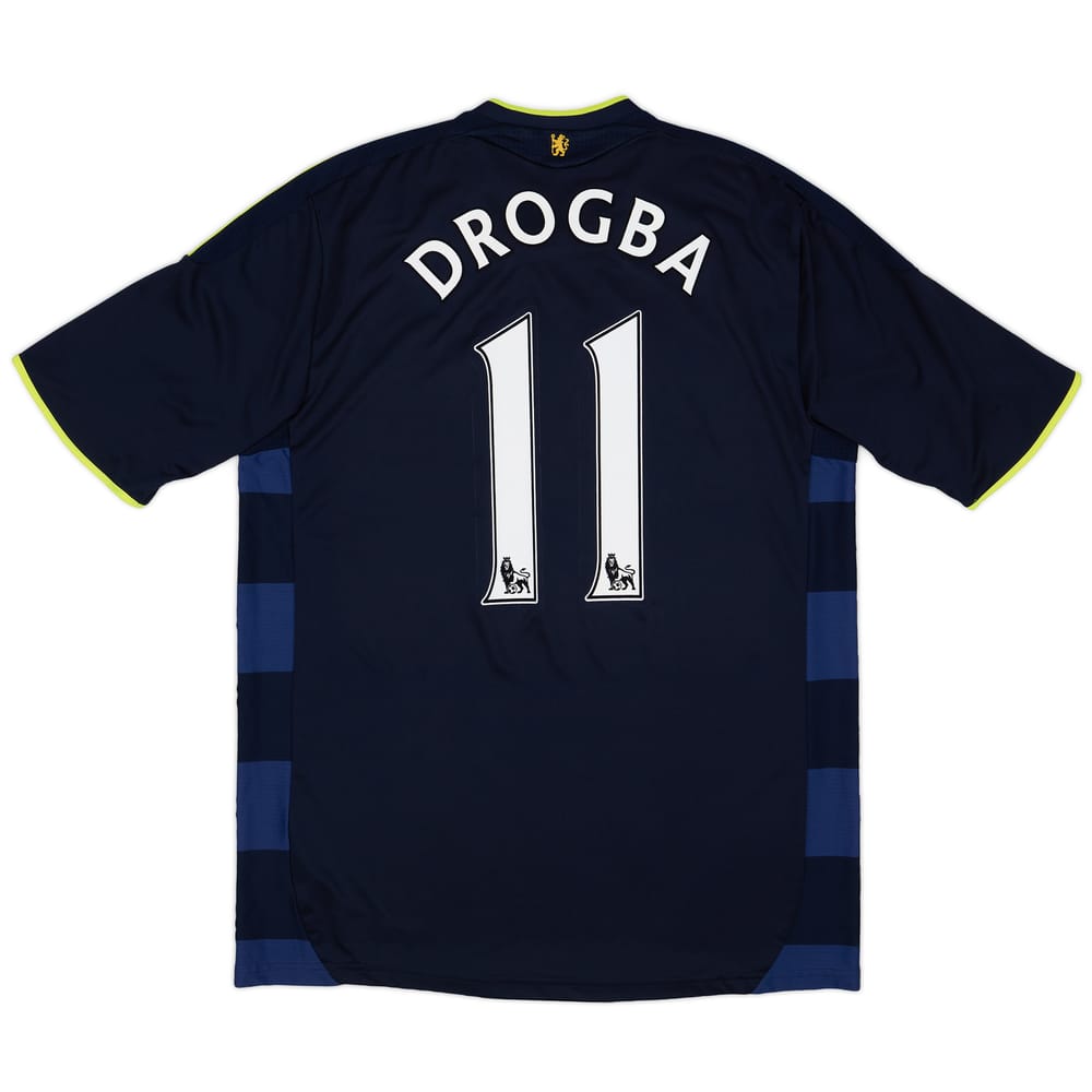 2009-10 Chelsea Away Shirt Drogba #11 - 5/10 - (L)