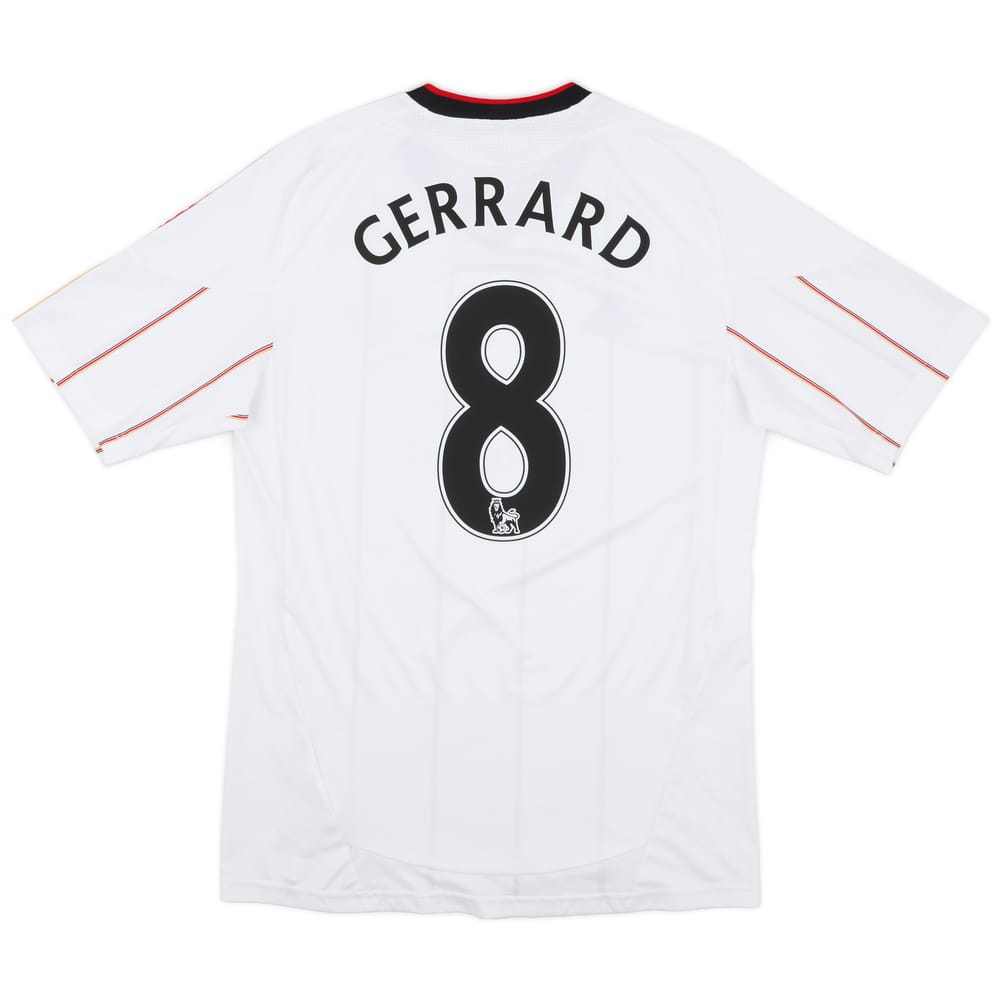 2010-11 Liverpool Away Shirt Gerrard #8 - 6/10 - (S)