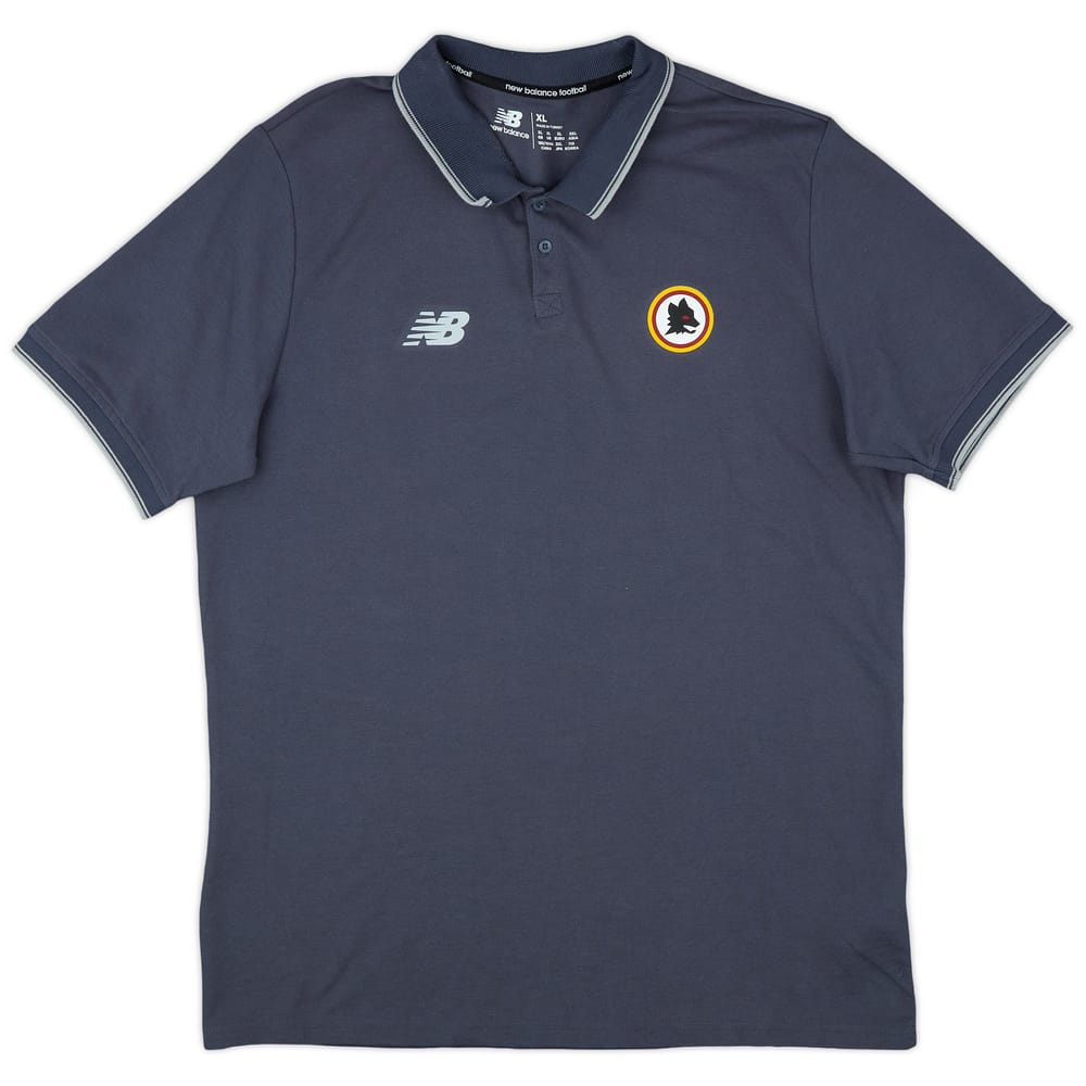 2021-22 Roma New Balance Polo Shirt - 10/10 - (XL)