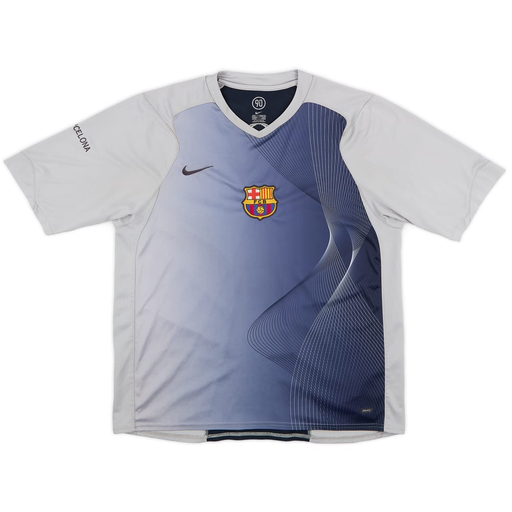 2005-06 Barcelona Nike Training Shirt - 8/10 - (L)