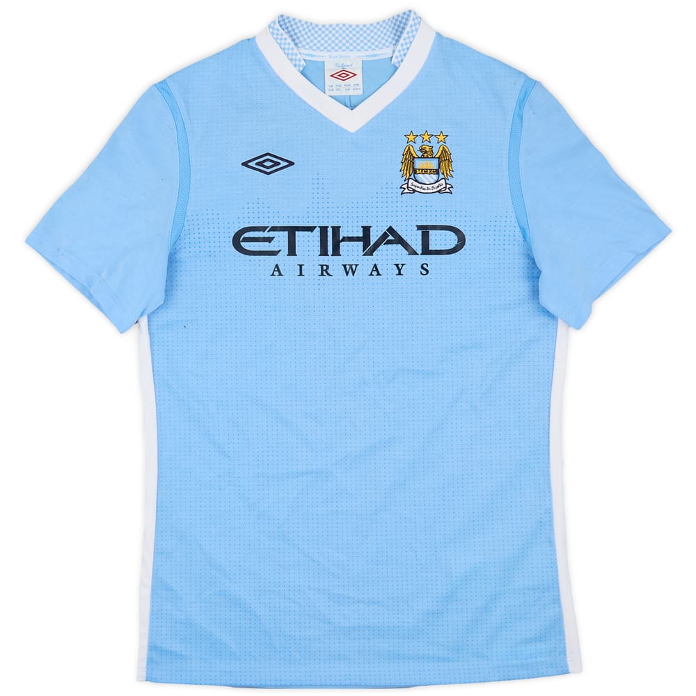 2011-12 Manchester City Home Shirt - 8/10 - (XL.Boys)