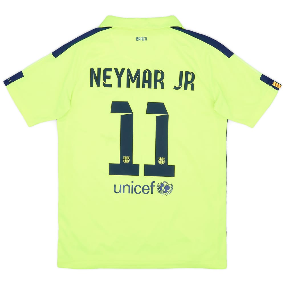 2014-15 Barcelona Third Shirt Neymar Jr #11 - 6/10 - (XL.Boys)