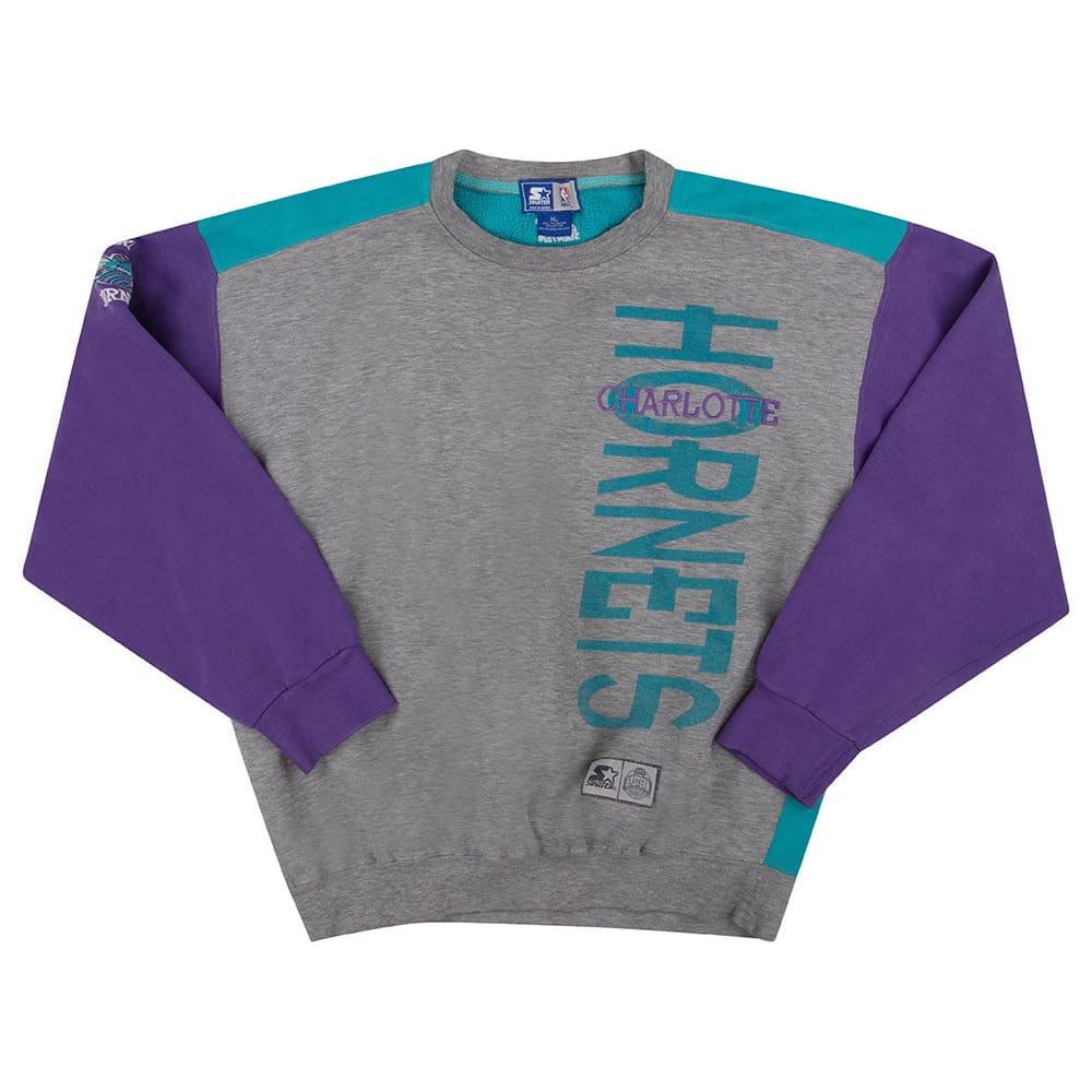 1990s Charlotte Hornets Starter Sweat Top XL