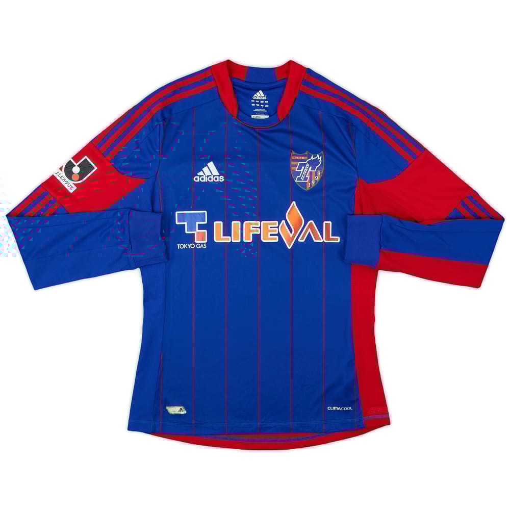 2012 FC Tokyo Home L/S Shirt - 9/10 - (S)