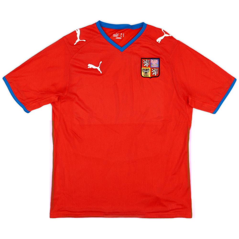 2008-09 Czech Republic Home Shirt - 9/10 - (M)