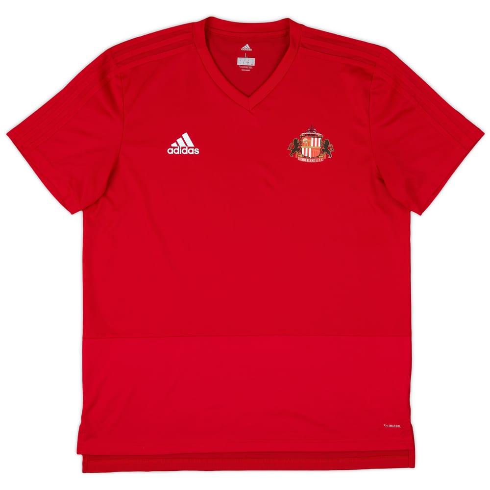 2017-18 Sunderland adidas Training Shirt - 10/10 - (L)