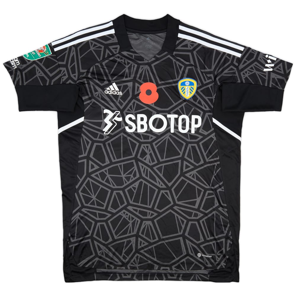 2022-23 Leeds Match Issue Carabao Cup GK Shirt Klaesson #13
