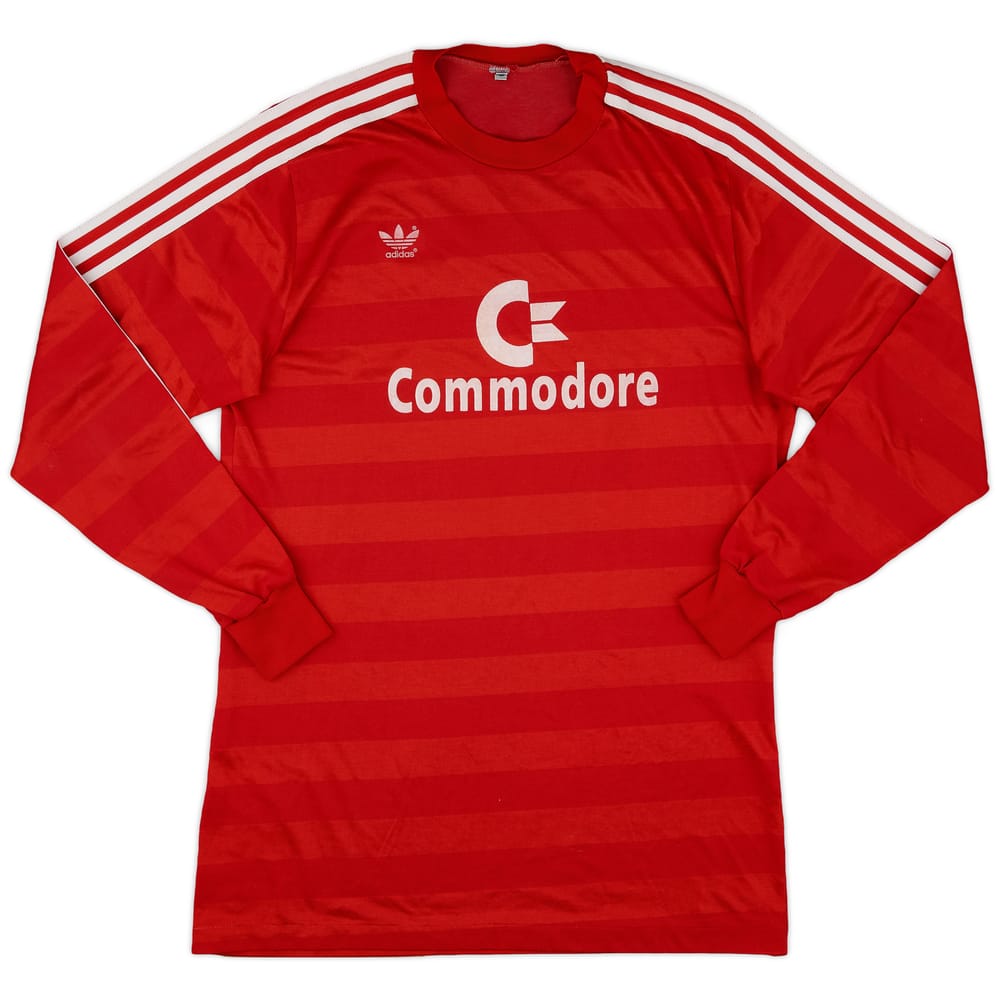 1984-89 Bayern Munich Home L/S Shirt - 8/10 - (L)