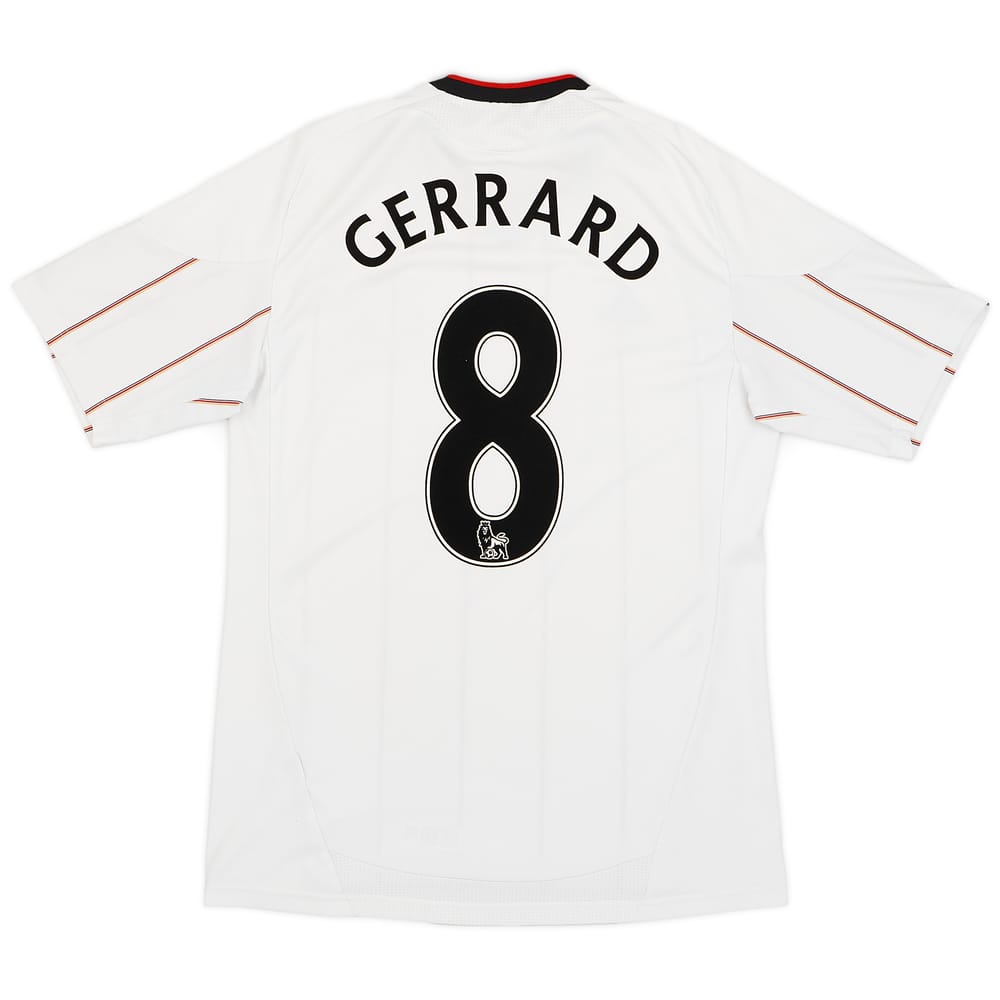 2010-11 Liverpool Away Shirt Gerrard #8 - 7/10 - (M)