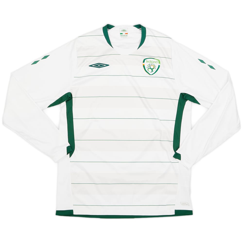 2009-10 Ireland Away L/S Shirt - 8/10 - (M)
