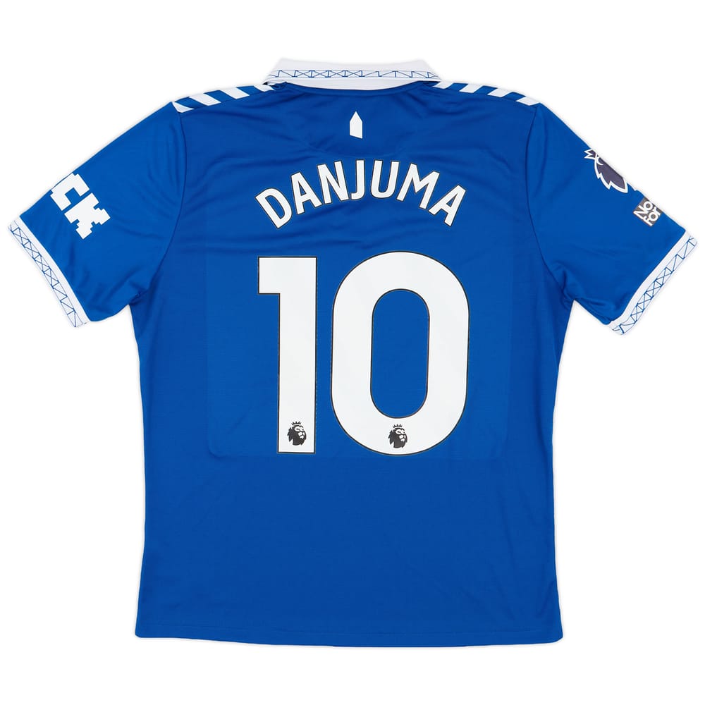 2023-24 Everton Match Issue Home Shirt Danjuma #10