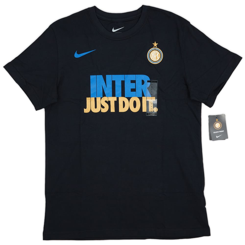 2013-14 Inter Milan Nike Cotton Tee (L)