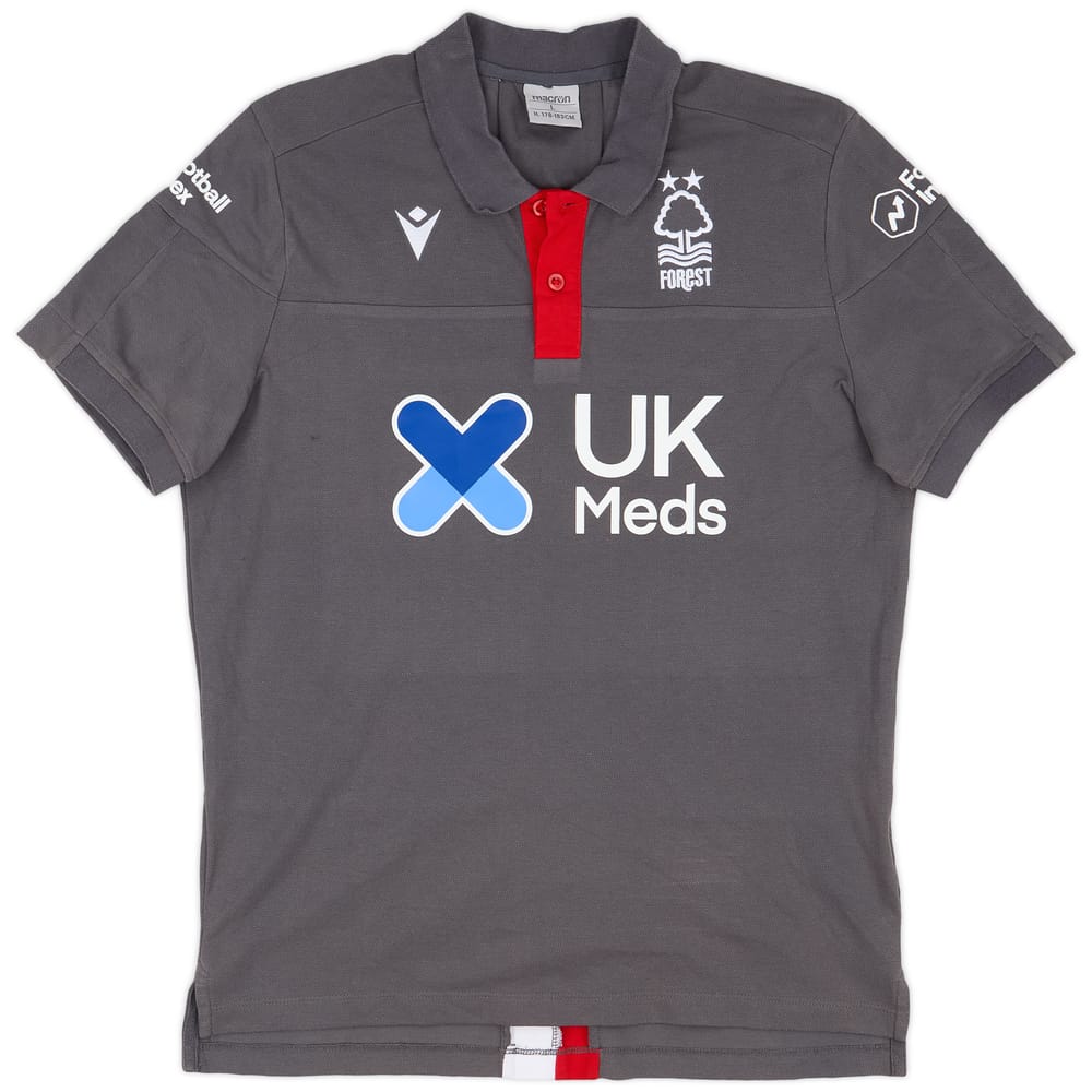 2019-20 Nottingham Forest Macron Polo Shirt - 9/10 - (L)