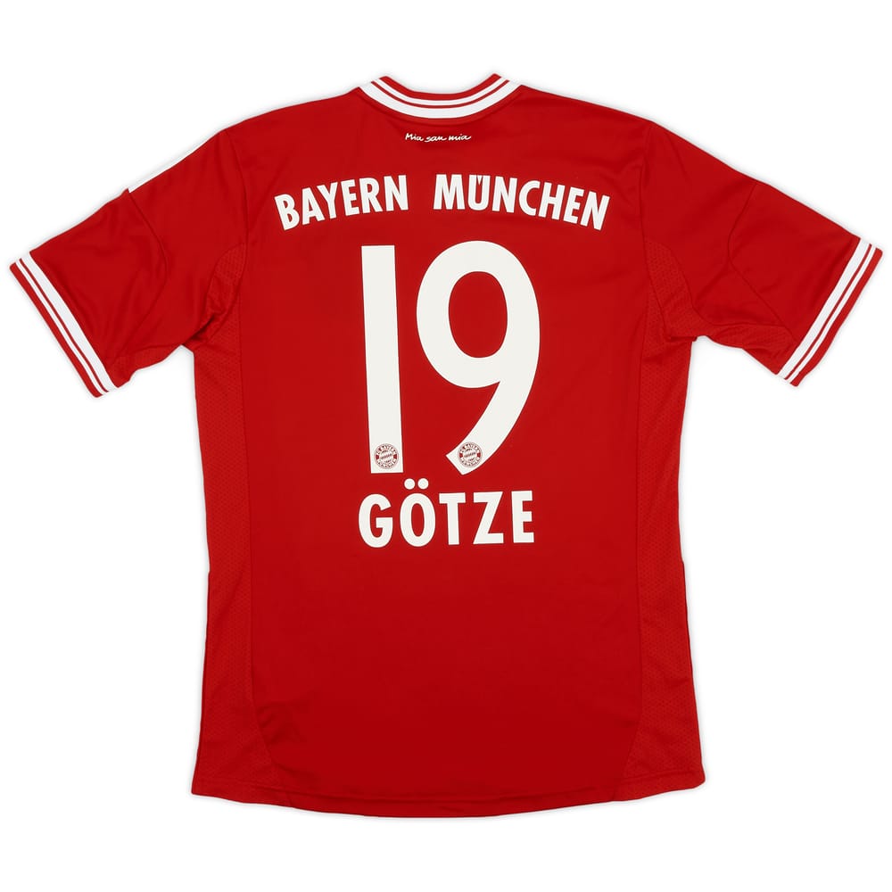 2013-14 Bayern Munich Home Shirt Gotze #19 - 9/10 - (XL.Boys)