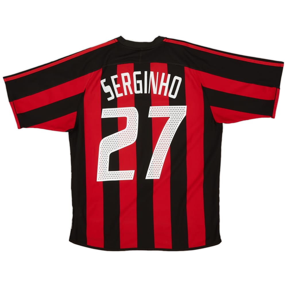 2003-04 AC Milan Home Shirt Serginho #27 - 7/10 - (M)