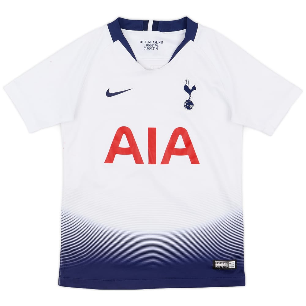 2018-19 Tottenham Home Shirt - 6/10 - (S.Boys)