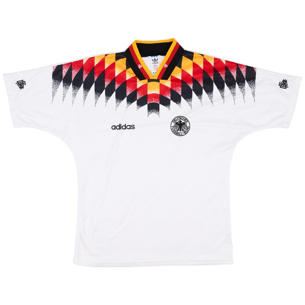 1994-96 Germany Home Shirt Klinsmann #18 - 6/10 - (L)