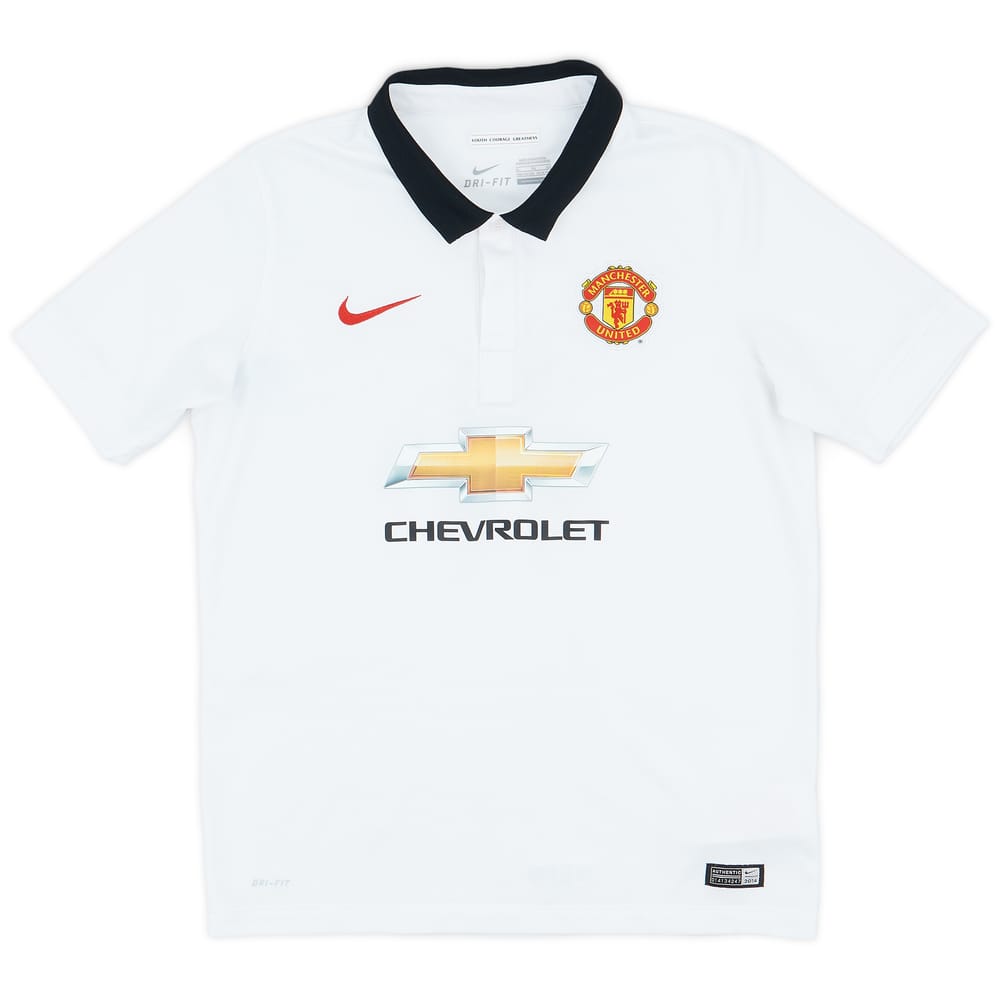 2014-15 Manchester United Away Shirt - 8/10 - (XL.Boys)