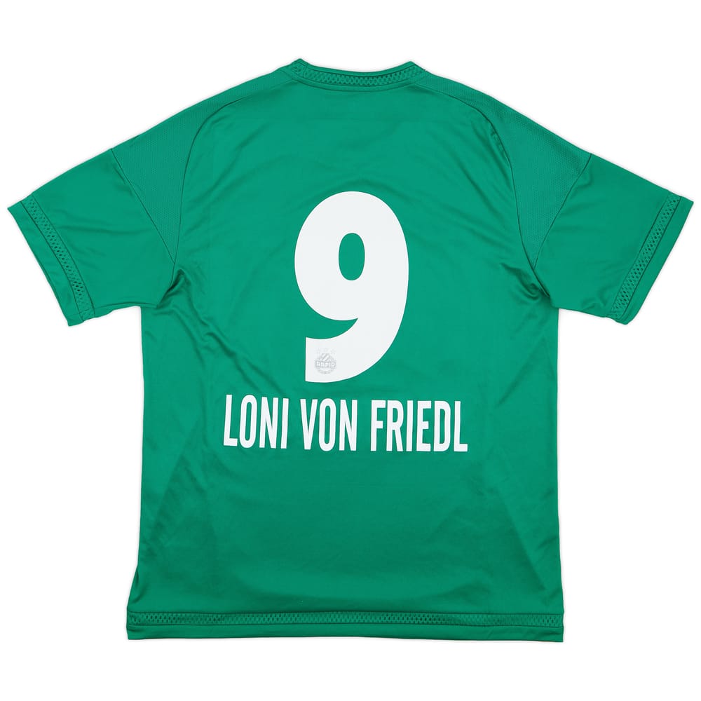 2015-17 Rapid Vienna Home Shirt Loni von Friedl #9 - 8/10 - (L)