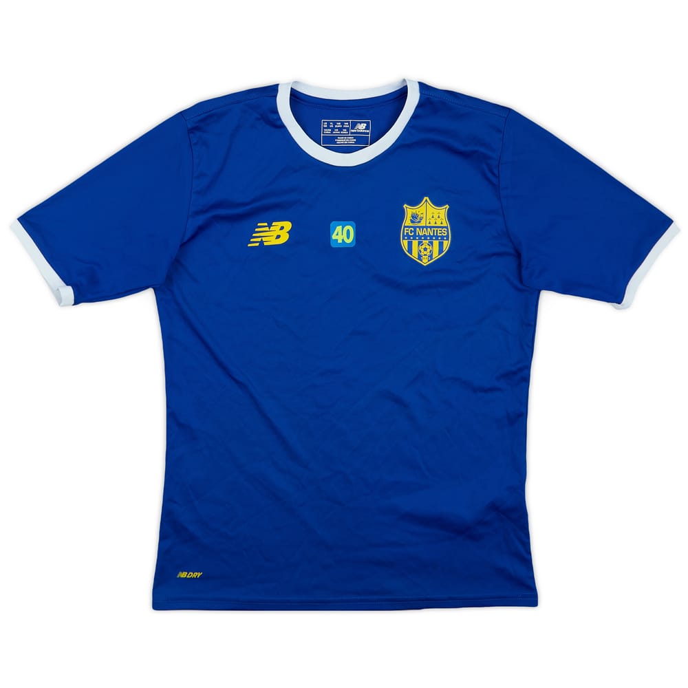 2019-20 Nantes Youth Issue New Balance Training Shirt #40 - 7/10 - (L.Boys)