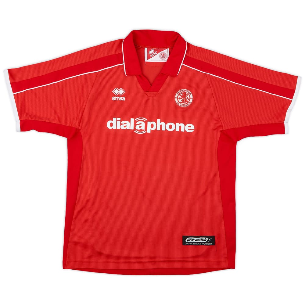 2002-03 Middlesbrough Home Shirt - 6/10 - (L.Boys)
