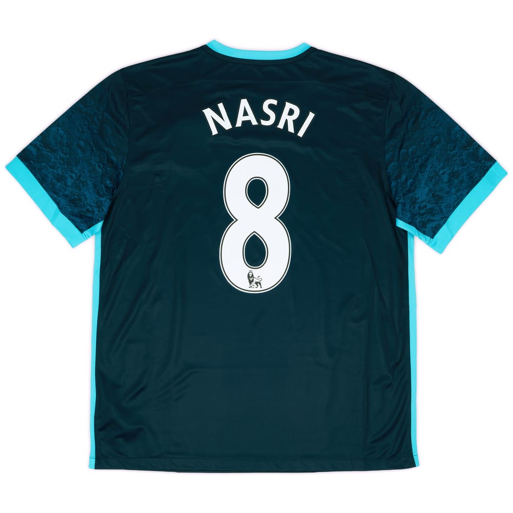 2015-16 Manchester City Away Shirt Nasri #8 (XL)