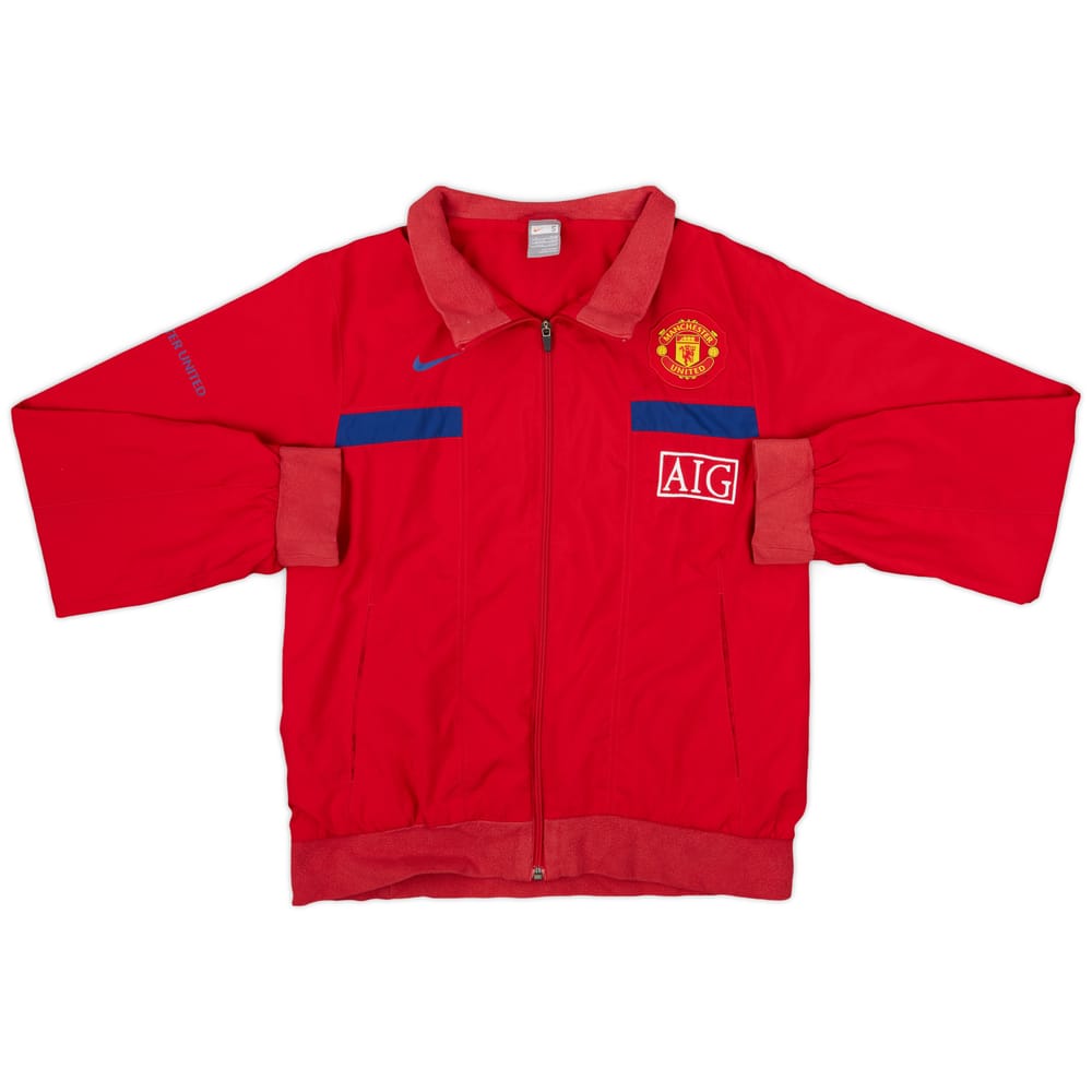 2009-10 Manchester United Nike Track Jacket - 7/10 - (S)