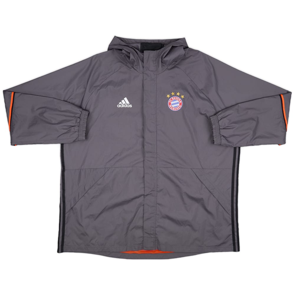 2016-17 Bayern Munich adidas Hooded Rain Jacket - 9/10 - (3XL)