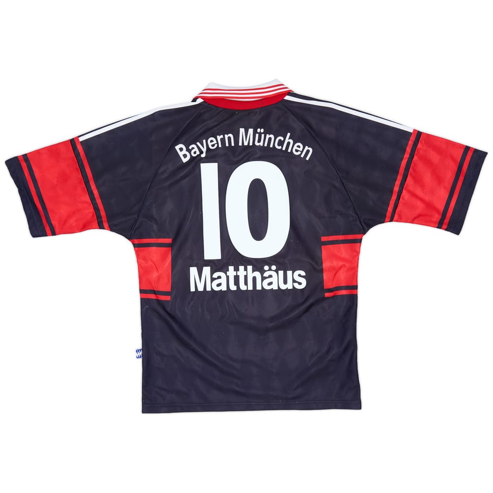 1997-99 Bayern Munich Home Shirt Matthaus #10 - 8/10 - (S)