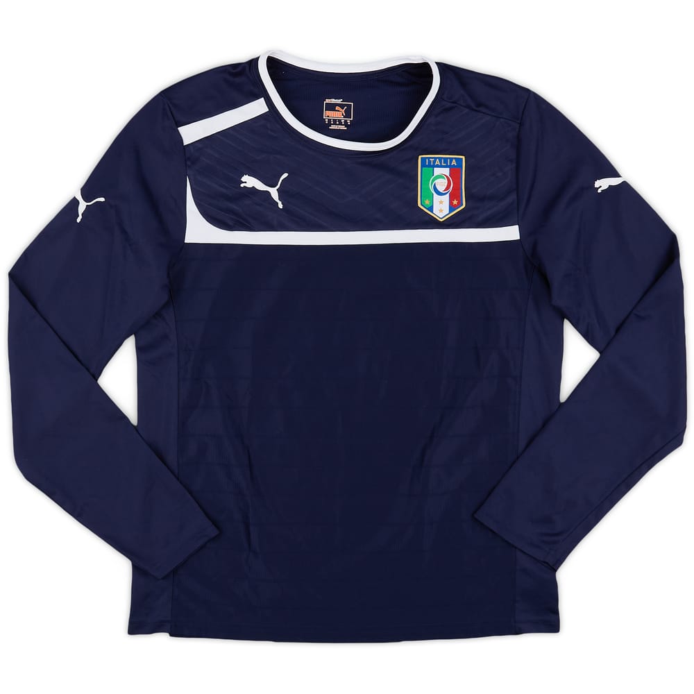 2012-13 Italy Puma Training L/S Shirt - 9/10 - (M)