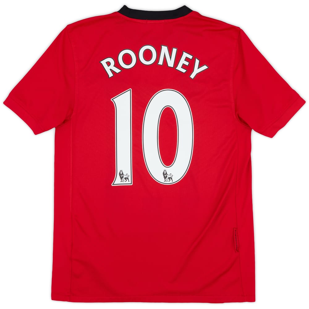 2009-10 Manchester United Home Shirt Rooney #10 - 6/10 - (S)
