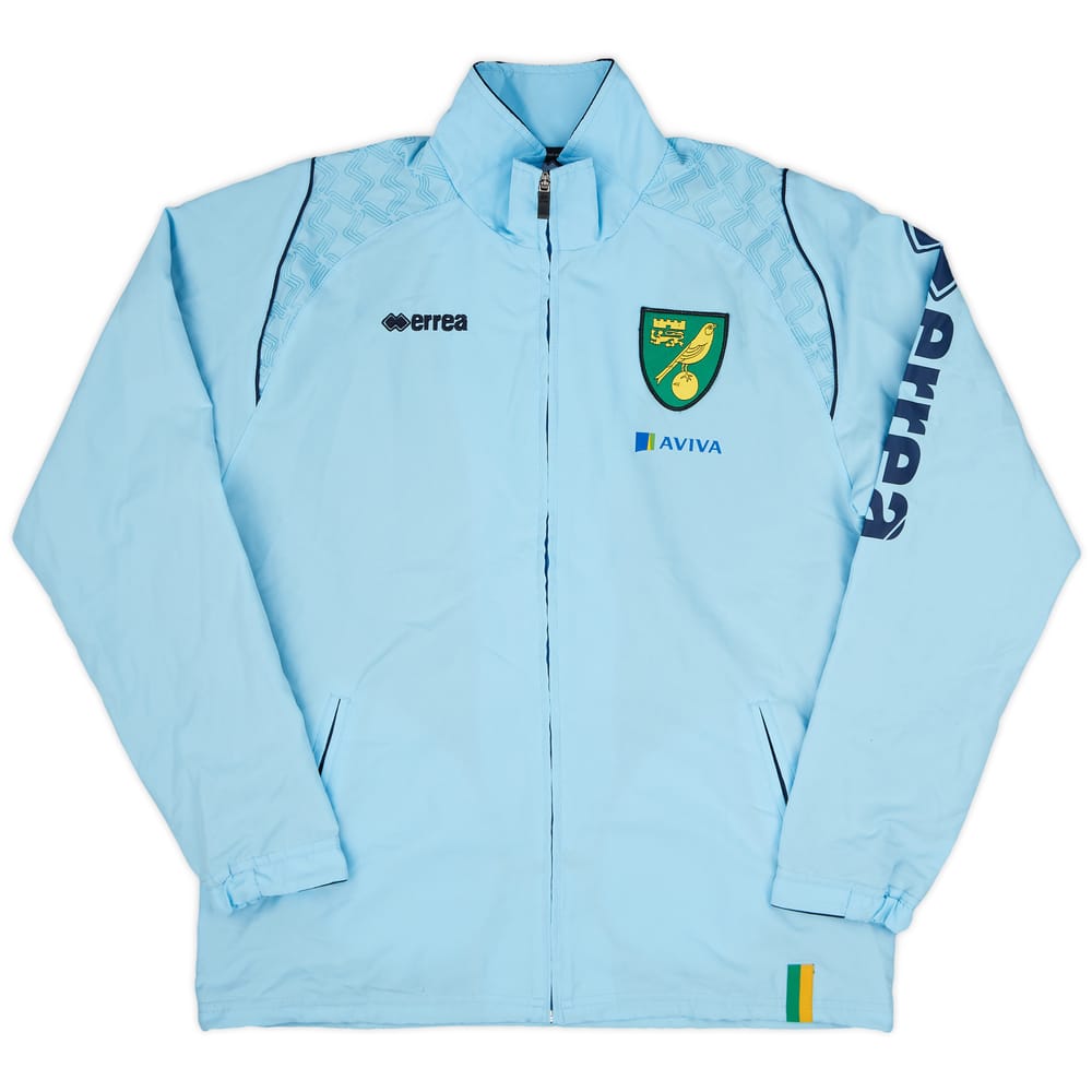 2013-14 Norwich Errea Track Jacket - 9/10 - (M)