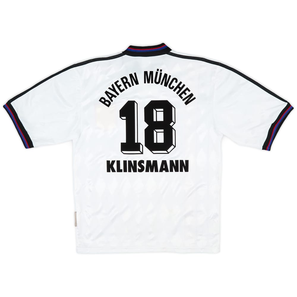 1996-98 Bayern Munich Away Shirt Klinsmann #18 - 5/10 - (S)