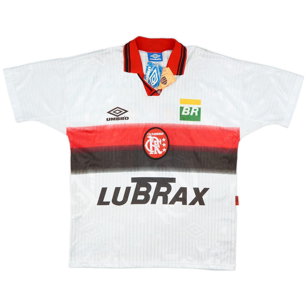 1997-99 Flamengo Away Shirt #11 (Romario) (L)