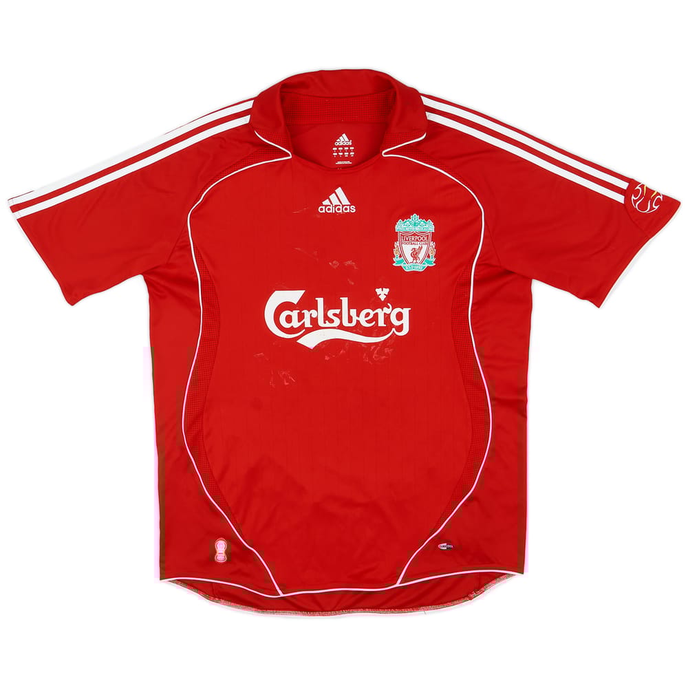 2006-08 Liverpool Home Shirt - 5/10 - (L)