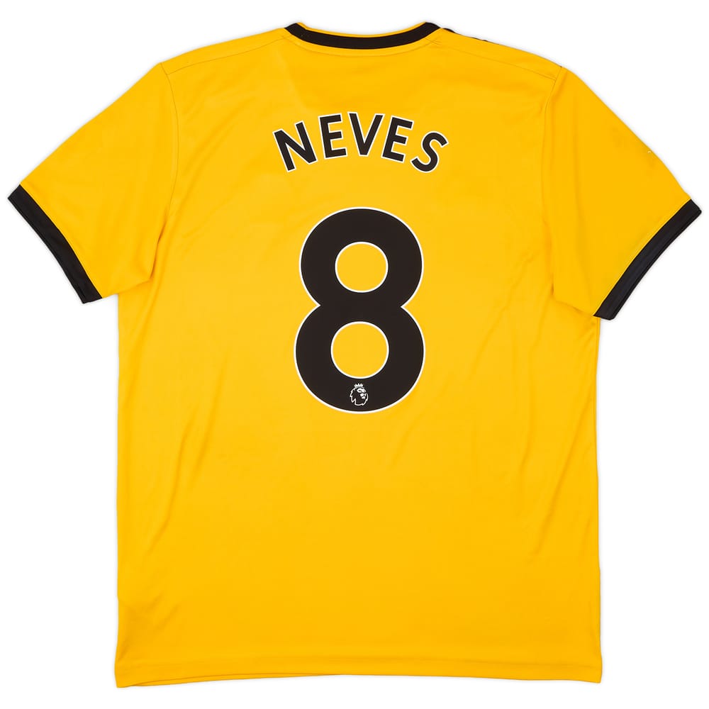 2018-19 Wolves Home Shirt Neves #8 - 8/10 - (L)