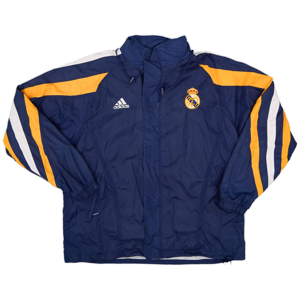 1998-99 Real Madrid adidas Hooded Rain Jacket - 4/10 - (XL)